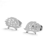 Multiple Minimalist Stud Earrings for Women Female Stainless Steel Animals Cute Earrings Carnations Jewlery Accessories daiiibabyyy