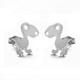 Multiple Minimalist Stud Earrings for Women Female Stainless Steel Animals Cute Earrings Carnations Jewlery Accessories daiiibabyyy
