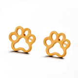 Multiple Minimalist Stud Earrings for Women Female Stainless Steel Animals Cute Earrings Carnations Jewlery Accessories daiiibabyyy