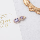 Hot Sell New Korean Vintage Purple Crystal Hairpins Elegant Pearl Hair Clips for Women Fashion Summer Holiday Hair Accessories daiiibabyyy