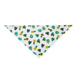 Fruit Print Pet Dog Bandana Small Dog Cat Scarf Adjustable Cotton Dog Puppy Bandanas Bibs Summer Pet Dog Grooming Accessories daiiibabyyy
