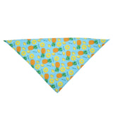 Fruit Print Pet Dog Bandana Small Dog Cat Scarf Adjustable Cotton Dog Puppy Bandanas Bibs Summer Pet Dog Grooming Accessories daiiibabyyy