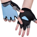 HOT Cycling Anti-slip Anti-sweat Men Women Half Finger Gloves Breathable Anti-shock Sports Gloves Bike Bicycle Glove daiiibabyyy