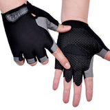 HOT Cycling Anti-slip Anti-sweat Men Women Half Finger Gloves Breathable Anti-shock Sports Gloves Bike Bicycle Glove daiiibabyyy
