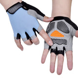 HOT Cycling Anti-slip Anti-sweat Men Women Half Finger Gloves Breathable Anti-shock Sports Gloves Bike Bicycle Glove daiiibabyyy