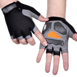 HOT Cycling Anti-slip Anti-sweat Men Women Half Finger Gloves Breathable Anti-shock Sports Gloves Bike Bicycle Glove daiiibabyyy