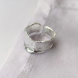 Chunky Gothic Big Bling Adjustable Gold Silver Color Rings For Women Ladies Luxury Irregular Geometric Jewelry Gifts SR2255 daiiibabyyy