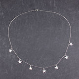 fashion Women Simple Gold Stainless Steel Star Butterfly Dragonfly Round Tassels Non-fading Party Necklace Neck Chains Choker daiiibabyyy