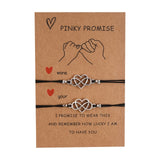 New Charm Bracelet For Friendship Couples 2pcs/set Volcanic stone bracelet Bead Bangles Women Man Lucky Wish Jewelry daiiibabyyy