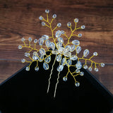 Women U-shaped Pin Metal Barrette Clip Hairpins Simulated Pearl Bridal Tiara Hair Accessories Wedding Hairstyle Design Tools daiiibabyyy