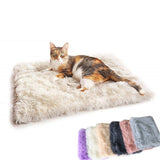 Soft Pet Dog Blanket Cat Bed Mat Long Plush Warm Double Layer Fluffy Deep Sleeping Cover for Small Medium Large Dogs Mattress daiiibabyyy