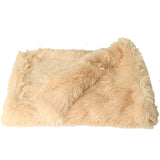 Soft Pet Dog Blanket Cat Bed Mat Long Plush Warm Double Layer Fluffy Deep Sleeping Cover for Small Medium Large Dogs Mattress daiiibabyyy