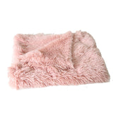 Soft Pet Dog Blanket Cat Bed Mat Long Plush Warm Double Layer Fluffy Deep Sleeping Cover for Small Medium Large Dogs Mattress daiiibabyyy