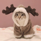 Winter Cat Clothes Warm Fleece Pet Costume For Small Cats Kitten Jumpsuits Clothing Cat Coat Jacket Pets Dog cat clothes funny daiiibabyyy