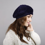 Hat Women Lady Winter Imitation Rabbit Hair Hat New Winter Wool Hat Thickened Warm Knit Hat Hats For Women Hats Cap For Women daiiibabyyy