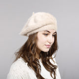 Hat Women Lady Winter Imitation Rabbit Hair Hat New Winter Wool Hat Thickened Warm Knit Hat Hats For Women Hats Cap For Women daiiibabyyy