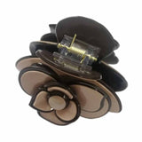New Hair Accessories Hairpins Hair Ornaments Floral Hair Clip Acetate Big Camellia Crab Hair Claws For Women Girls Headwear daiiibabyyy
