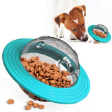 Dog UFO Toys Pet Bowl Snacks To Deposit Educational Food Dispensing Iq Chasing Ball daiiibabyyy
