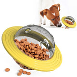 Dog UFO Toys Pet Bowl Snacks To Deposit Educational Food Dispensing Iq Chasing Ball daiiibabyyy