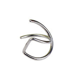 1pc Fashion stainless steel Punk Rock Ear Clip Cuff Wrap Earrings No piercing-Clip On Cartilage Wrap fake Earring daiiibabyyy