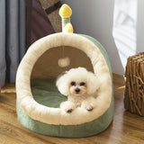 Dog Bed House Four Seasons Universal Enclosed House Small Dog Teddy Removable Bed Cat House Winter Warm Pet Supplies daiiibabyyy