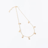 Gold Color Star Party Women's Pendant Necklace Fashion Female Choker Necklaces Jewelry Simple Ladies Pentagon-Star Jewelry Gifts daiiibabyyy