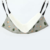 Design Guinea Pig Hammock Cartoon Printed Cotton Warm Hamster Hammock for Rats Rabbit Hamster Accessories daiiibabyyy