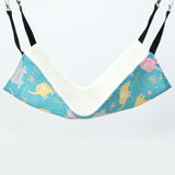 Design Guinea Pig Hammock Cartoon Printed Cotton Warm Hamster Hammock for Rats Rabbit Hamster Accessories daiiibabyyy