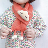 Korean Cute Cartoon Clouds Children's Scarf Winter Baby Neck Guards Scarves Boys Girls Knit Wool Thick Warm Collar Shawl O43 daiiibabyyy
