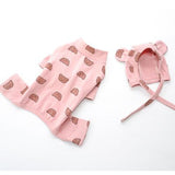 Cotton Pet Clothes Bear Pattern Dog Pajamas Jumpsuit 4 Legs Coat O-neck Tshirt Sweatshirt Set Pajamas Overalls Puppy Cat Clothes daiiibabyyy