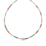 Shell letter necklace 2mm crystal  new jewelry women short boutique beaded accessories charm Christmas gift fashion wild daiiibabyyy