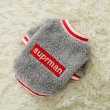 Autumn winter Warm cute bear Coral velvet sweater small cat dog Chihuahua Shih Tzu Sweatshirt Puppy Pullover Pet Thicken clothes daiiibabyyy