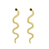 Female Unusual Earring Dragon Long Earrings for Women High-grade Metal Personality Pendant Unique Temperament Jewelry Party Gift daiiibabyyy