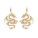 Female Unusual Earring Dragon Long Earrings for Women High-grade Metal Personality Pendant Unique Temperament Jewelry Party Gift daiiibabyyy