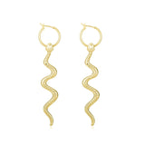 Female Unusual Earring Dragon Long Earrings for Women High-grade Metal Personality Pendant Unique Temperament Jewelry Party Gift daiiibabyyy