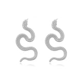 Female Unusual Earring Dragon Long Earrings for Women High-grade Metal Personality Pendant Unique Temperament Jewelry Party Gift daiiibabyyy