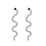 Female Unusual Earring Dragon Long Earrings for Women High-grade Metal Personality Pendant Unique Temperament Jewelry Party Gift daiiibabyyy