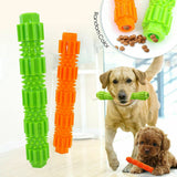 Pet Dog Chew Toy For Aggressive Chewers Treat Dispensing Rubber Teeth Cleaning Toy Squeaking Rubber Dog Toy daiiibabyyy
