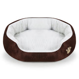 Pet Dog Bed Cashmere Warming Hot Dog Bed House Soft Dog Lounger Nest Dog Baskets Fall Winter Plush Kennel For Cat Puppy Supplies daiiibabyyy