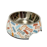 Hot selling removable Melamine and stainless steel pet bowl dog&cat bowls миски для собак миска для кошки daiiibabyyy