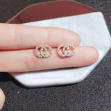 Fashion Oversized Hollow Round Alloy Drop Earrings For Women Geometry Alloy Earrings Wedding Pendientes Party Jewelry daiiibabyyy