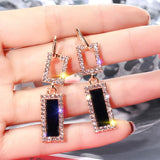 Fashion Oversized Hollow Round Alloy Drop Earrings For Women Geometry Alloy Earrings Wedding Pendientes Party Jewelry daiiibabyyy