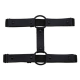 Punk Vegan Leather Garter Goth Girl Black Aesthetic Grunge Leg  Jewelry Straps Thigh Harness Kawaii  Gothic Harajuku Accessories daiiibabyyy