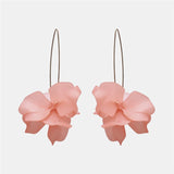 Ztech New Korea Fashion Pink Resin Beaded Drop Earrings For Women Girls ZA Wedding Jewelry 30 Designs Dangle Statement Bijoux daiiibabyyy