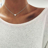 High Quality Clavicle Chain Jewelry Gold Silver Color Bird Pigeon Hearts Stars Choker Necklaces for Women Daily Collares daiiibabyyy