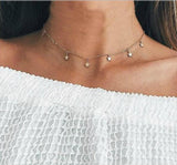 High Quality Clavicle Chain Jewelry Gold Silver Color Bird Pigeon Hearts Stars Choker Necklaces for Women Daily Collares daiiibabyyy