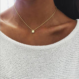 High Quality Clavicle Chain Jewelry Gold Silver Color Bird Pigeon Hearts Stars Choker Necklaces for Women Daily Collares daiiibabyyy
