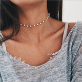 High Quality Clavicle Chain Jewelry Gold Silver Color Bird Pigeon Hearts Stars Choker Necklaces for Women Daily Collares daiiibabyyy