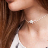 High Quality Clavicle Chain Jewelry Gold Silver Color Bird Pigeon Hearts Stars Choker Necklaces for Women Daily Collares daiiibabyyy