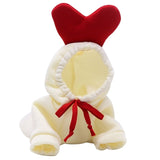 Dog Winter Warm Clothes Cute Plush Coat Hoodies for bulldog Pet Costume Jacket daiiibabyyy